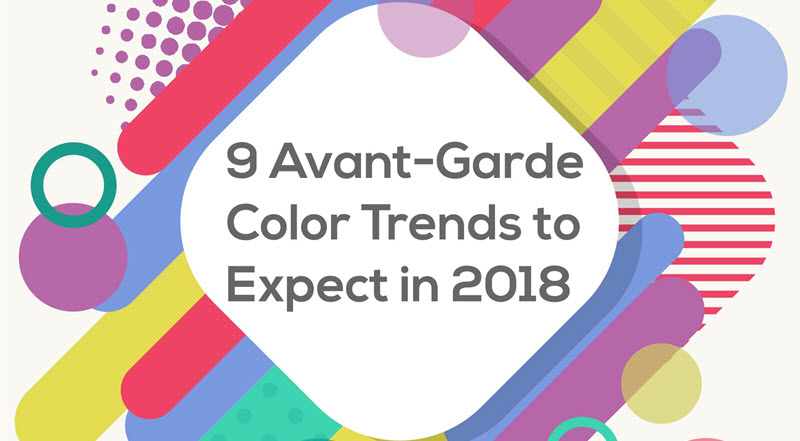 9 Unusual Color Trends For Your Brand Design in 2018