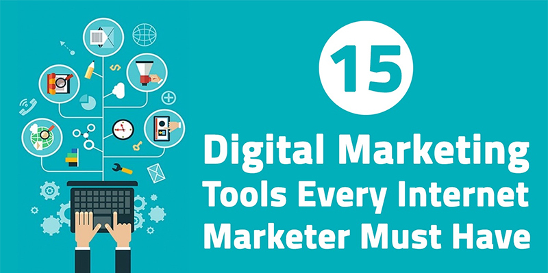 15 Digital Marketing Tools that helps grow Business