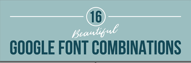 Best Google Font Combinations for Your Website