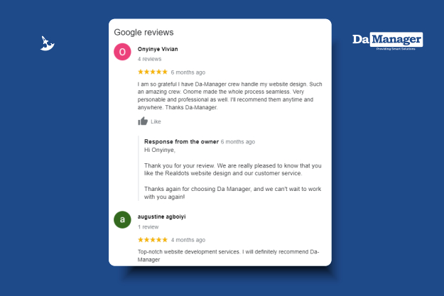  Google My Business Review Page 