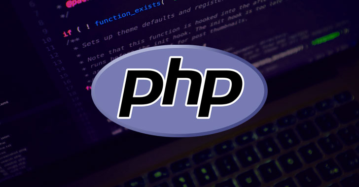 PHP tag in front a developers screen