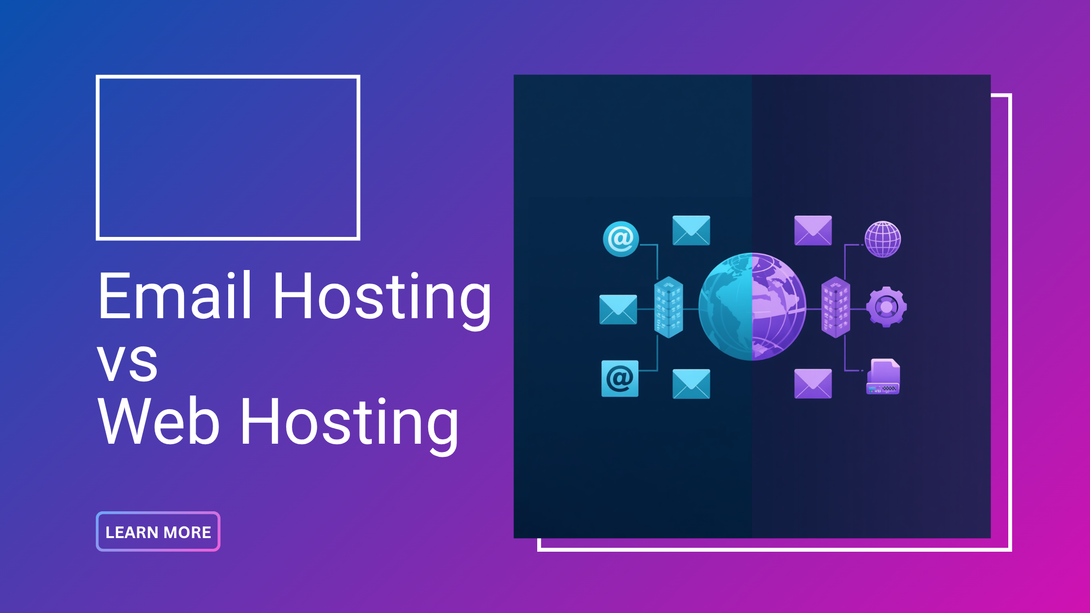 email hosting vs web hosting