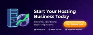 Start reselling web hosting