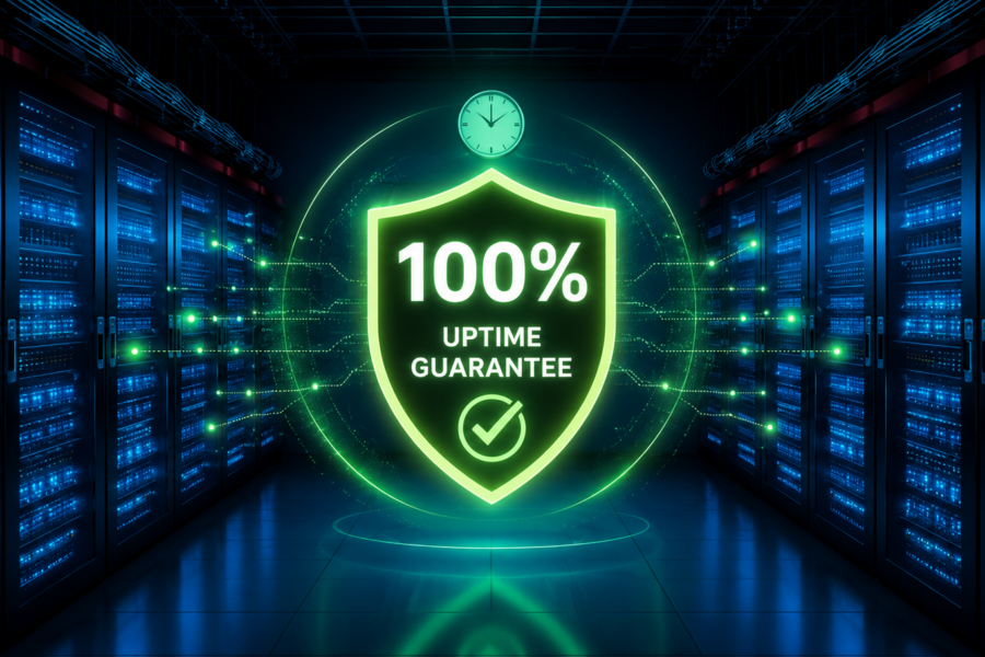 Uptime Guarantee in Web hosting