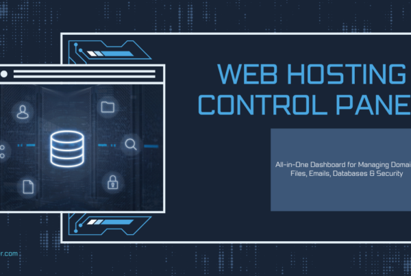 web hosting control panel