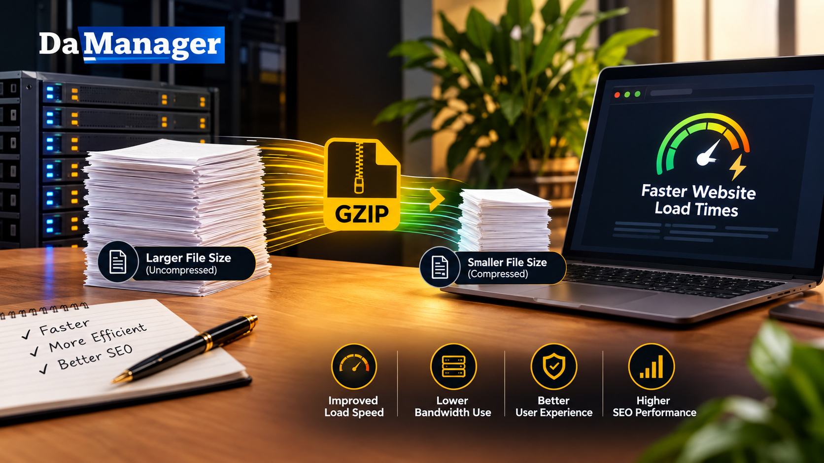enable GZIP compression