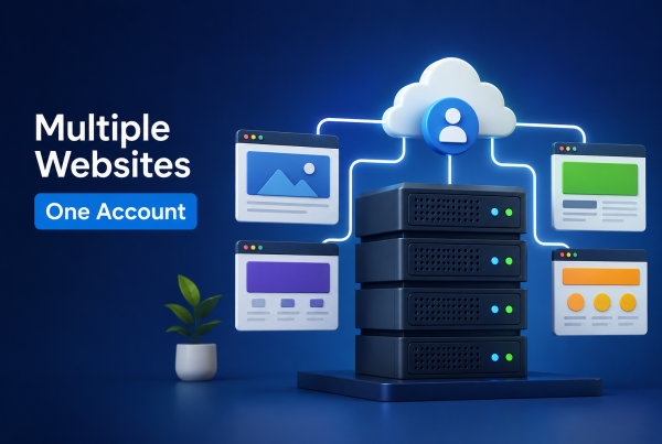 hosting multiple websites on one server