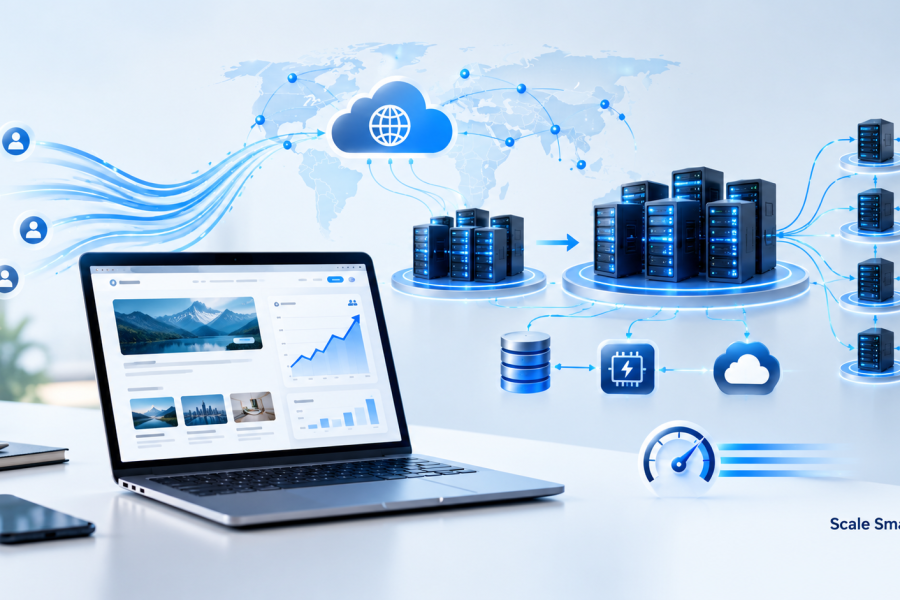 how to build a hight traffic site